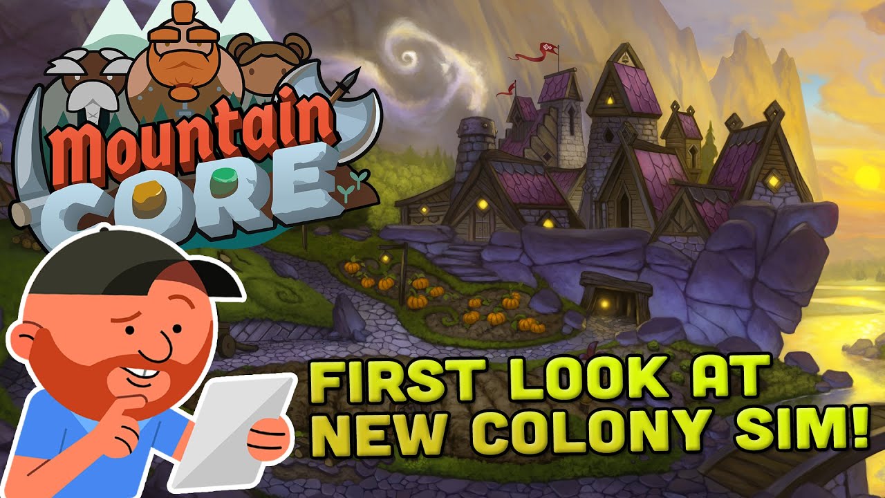 Mountaincore: First Look | You can have MY Axe! | Top Down Dwarven Colony Sim!