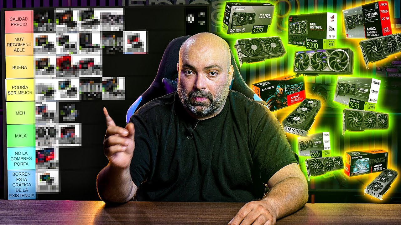 Mejores Gráficas para Gaming 2026 - Tierlist Calidad Precio GPUs