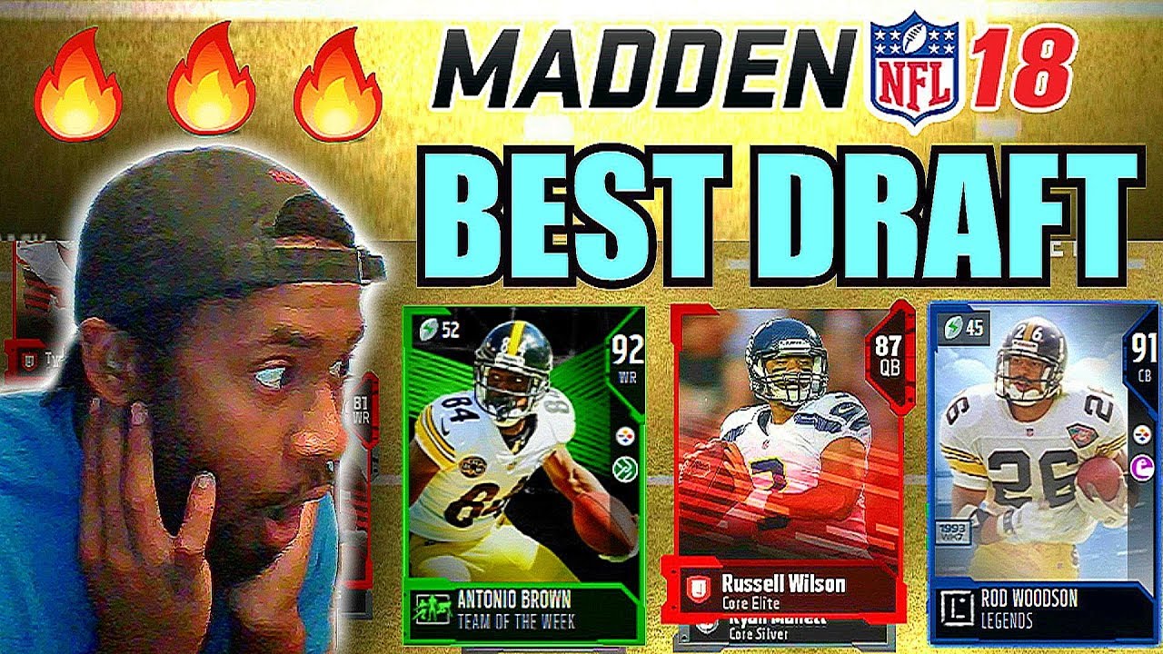 MY BEST DRAFT OF THE YEAR!!! INSANE UPDATED MUT CHAMPIONS! MADDEN 18 DRAFT CHAMPIONS GAMEPLAY