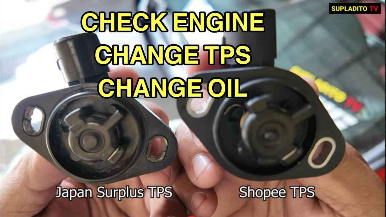 Check Engine Error, CHANGE TPS Change Oil HONDA CIVIC