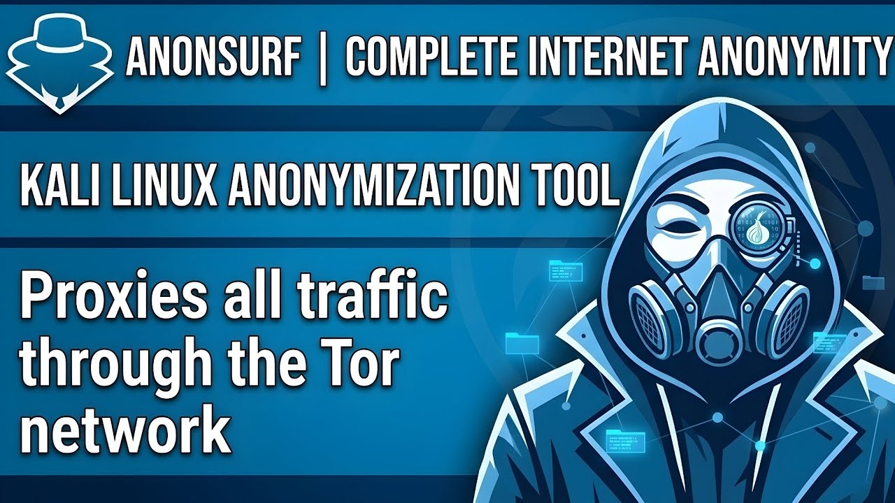 كيف تختفي على الإنترنت؟ | شرح أداة Anonsurf وتشغيلها.