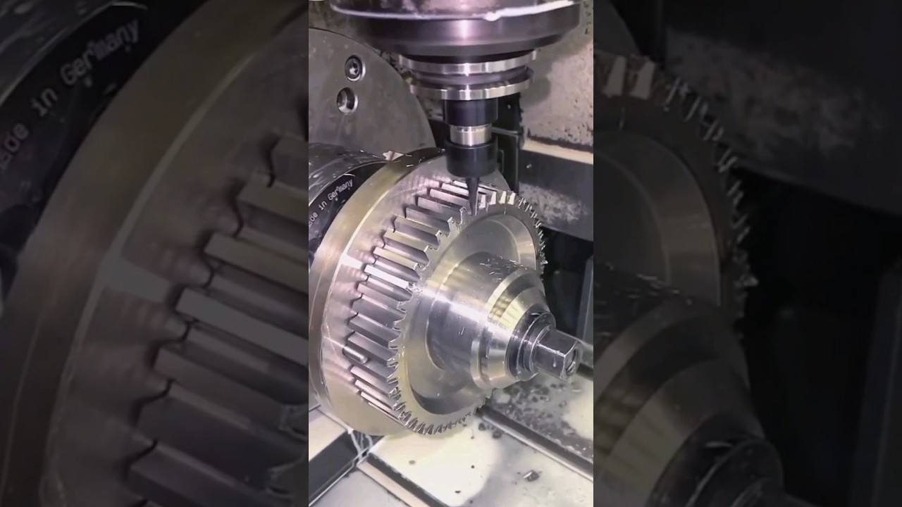 The Amazing Gear manufacturing process #cnc