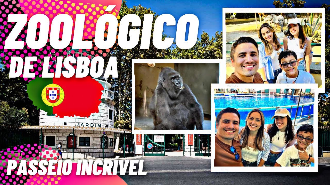 ✅ ZOOLÓGICO DE LISBOA  | PASSEIO INCRÍVEL | CONHEÇA ESSE MUNDO MÁGICO
