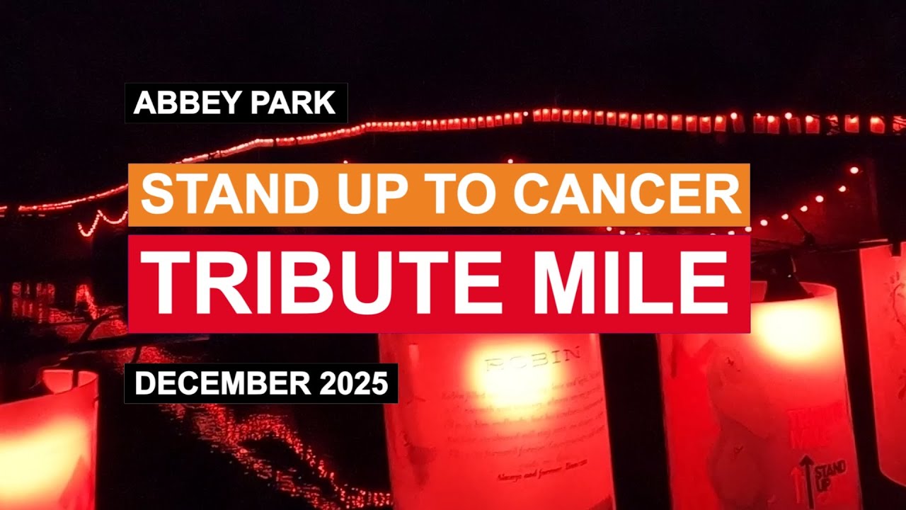 Stand Up To Cancer Tribute Mile - Abbey Park