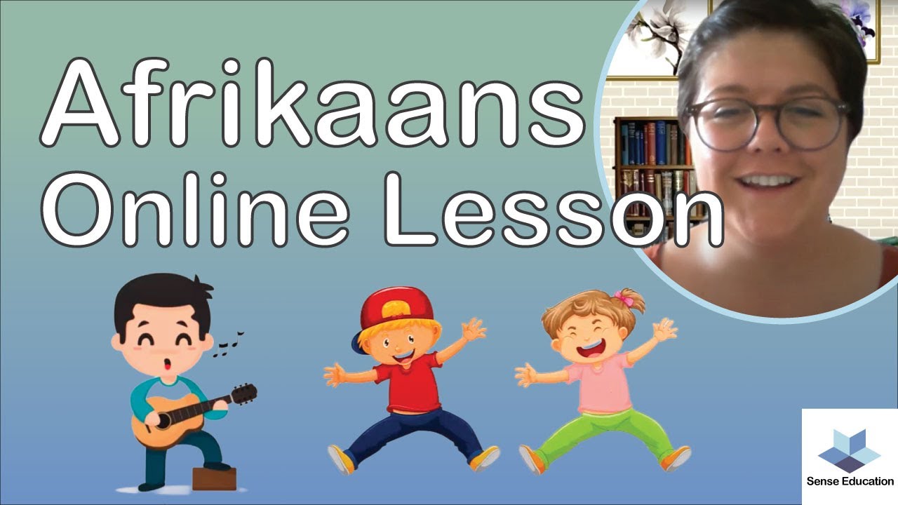 Afrikaans lesson || Ons gaan skool toe || Sense Education