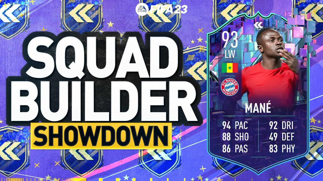 SQUAD BUILDER SHOWDOWN FLASHBACK MANE! FIFA 23 ULTIMATE TEAM