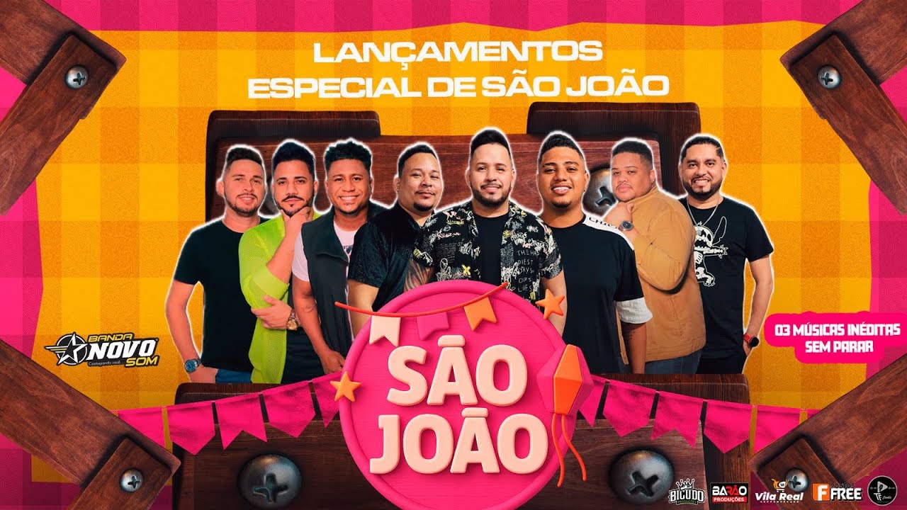BANDA NOVO SOM- SEM PARAR- LANÇAMENTOS ESPECIAL DE SÃO JOÃO - JUNHO 2025