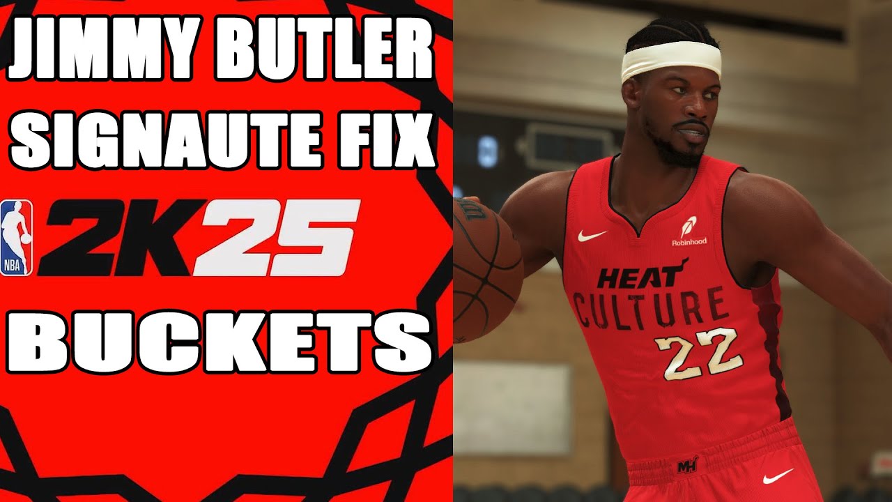 Jimmy Butler Signature Fix NBA2K25
