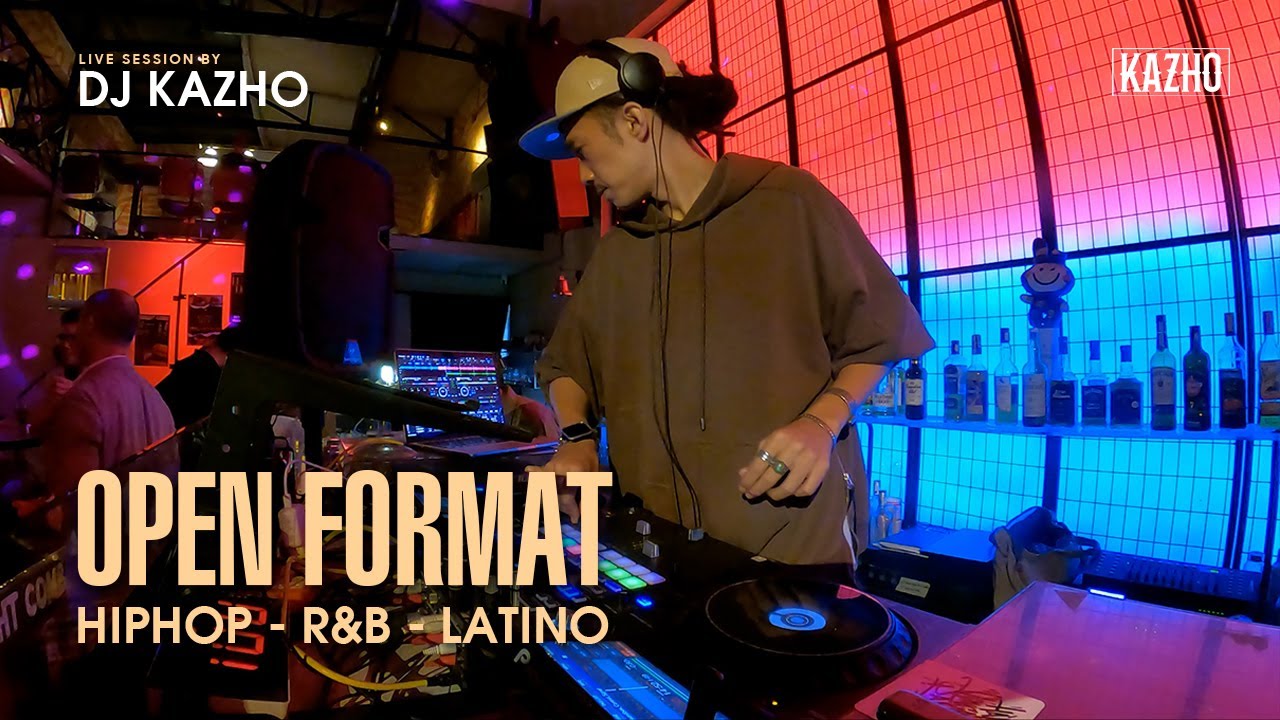 OPEN FORMAT HIPHOP R&B LATINO MIXSET | LIVE SET BY DJ KAZHO | AT BLENDS SOCIAL BAR
