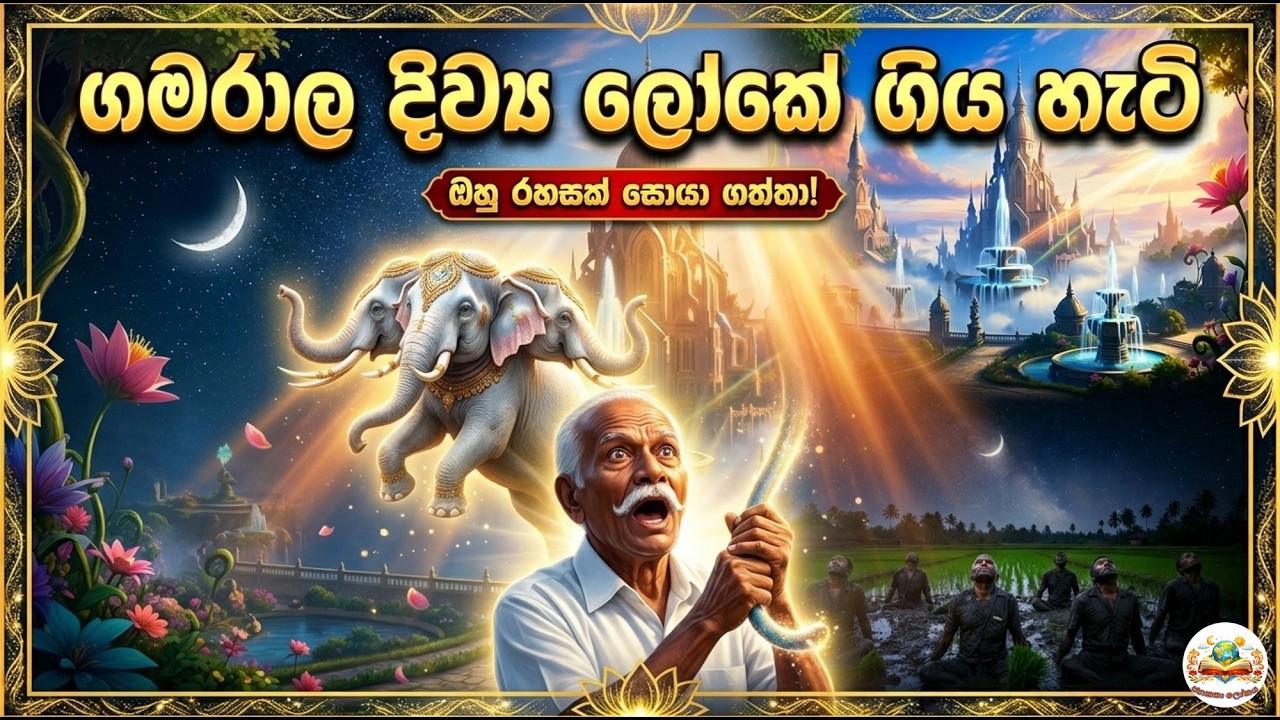 ගමරාල දිව්‍ය ලෝකේ ගිය හැටි | How Gamarala Visited Heaven