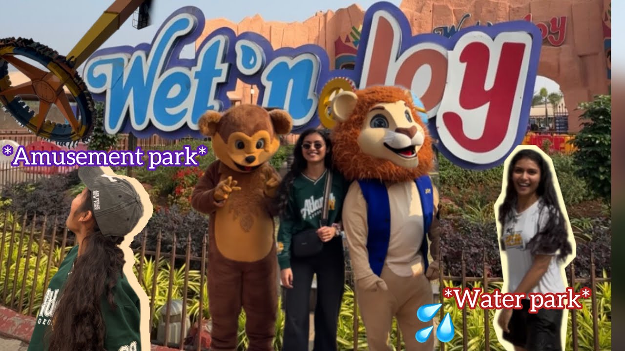 First time at Wet’n joy🤩🥳🥰Full day spend kiya pool me l bohot darr lag raha hai😢😢l Aishwarya Sawant 
