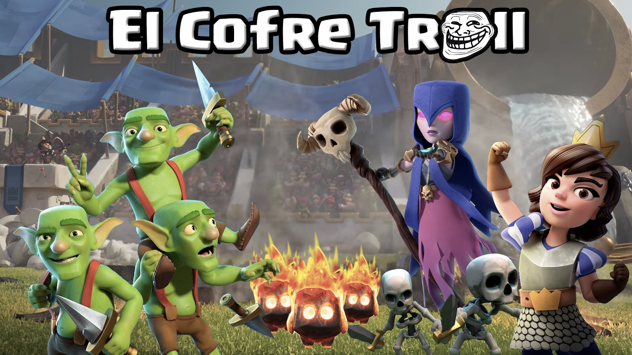 SUFRO MUCHO AL NO TENER UN EDIFICIO | El Cofre Troll | Clash Royale con TheAlvaro845 | Español