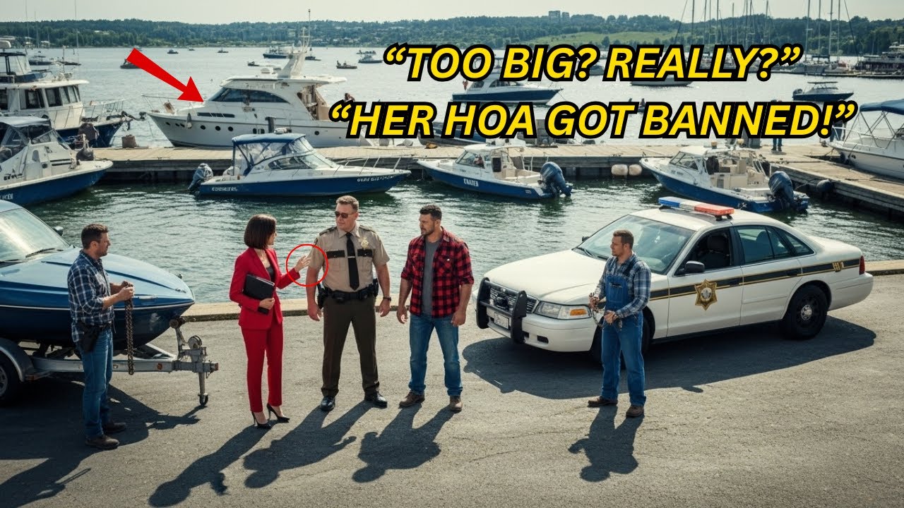 HOA Karen Tried to Tow My Boat Because It Was ‘Too Big’ — So I Kicked Her Entire Club Off My Lake