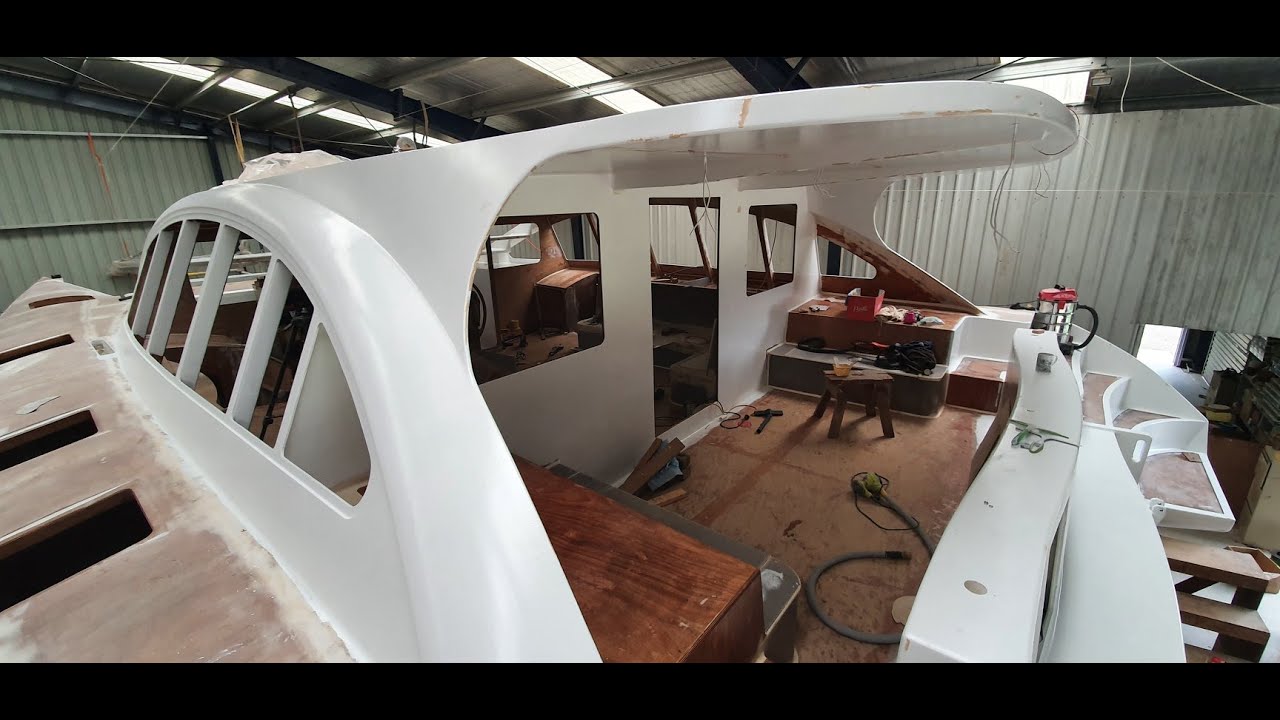 JOURNEY ON BUILDING MARRAM - Dudley Dix 470 Sailing Catamaran (Ep01)