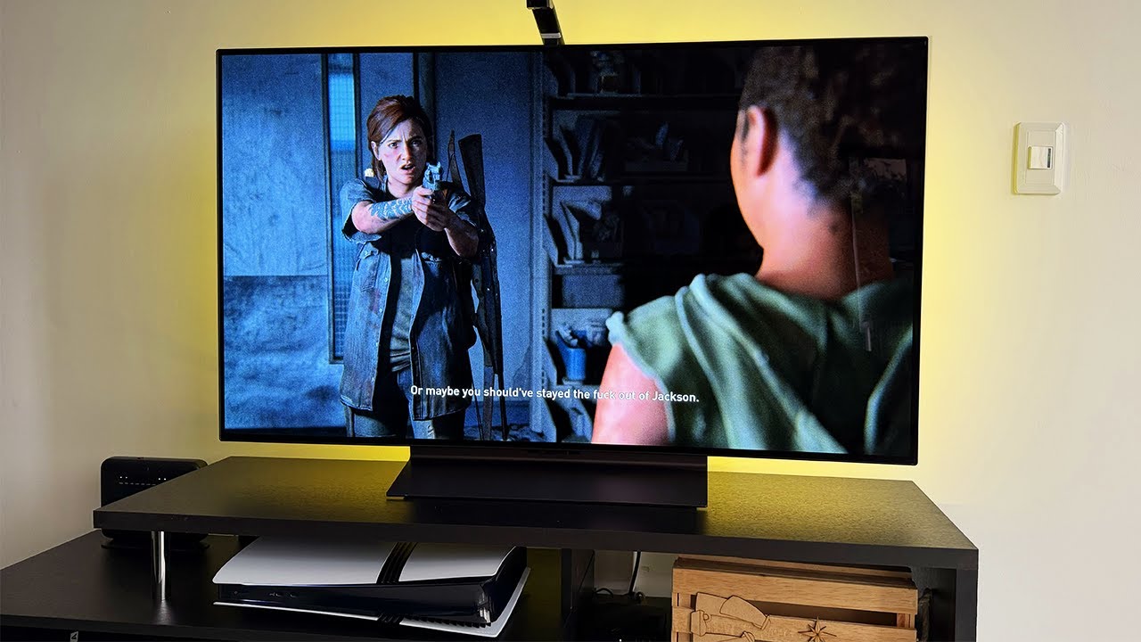 PS5 PRO + LG OLED C4 | The Last Of Us Part 2 (4K 120 Гц HDR)