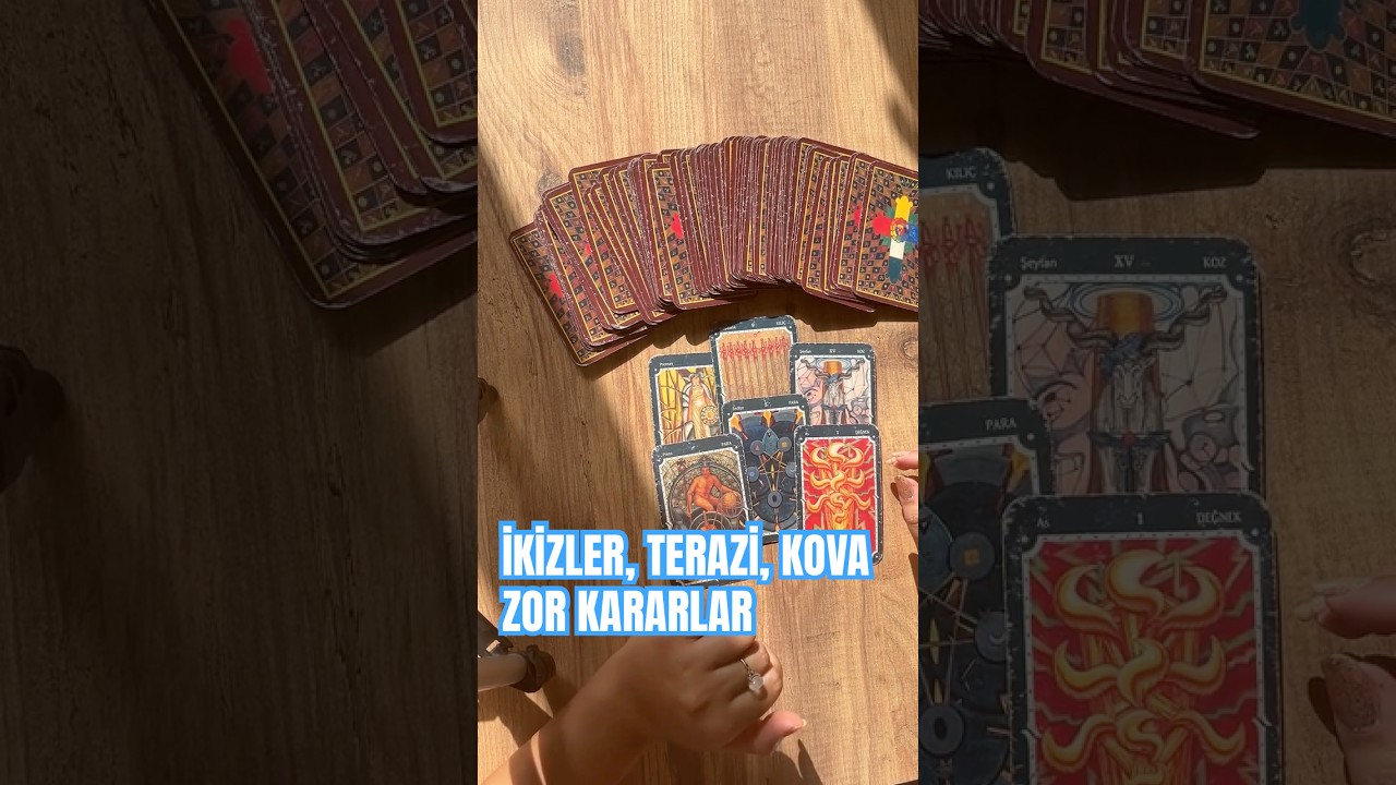 🔮 İKİZLER ♊ &ndash; TERAZİ ♎ &ndash; KOVA ♒ | EYL&Uuml;L TAROT YORUMU
