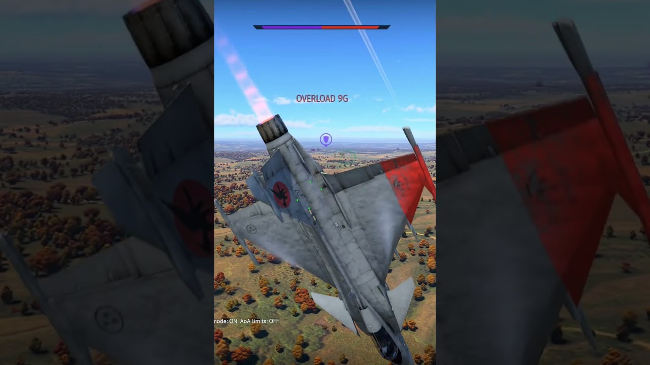 Gripen vs  J-10, SU-33 fight #warthunder #dogfight #fighterjet #fighter #aircombat #shorts #short