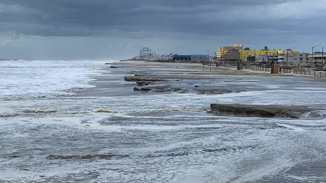 North Wildwood Beaches Are GONE!