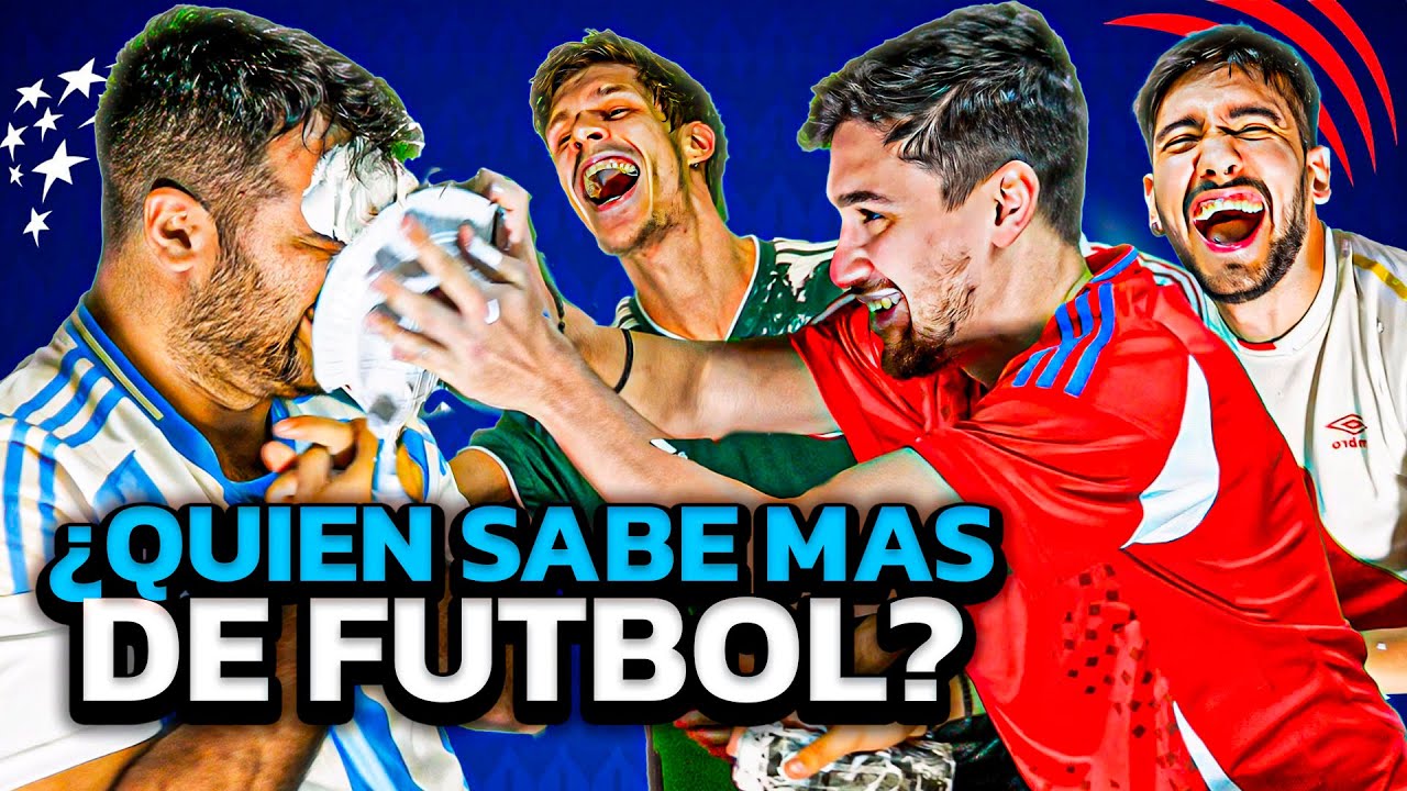 ¿Quién SABE más de FÚTBOL? VERSION COPA AMÉRICA 2024 CON CASTIGO