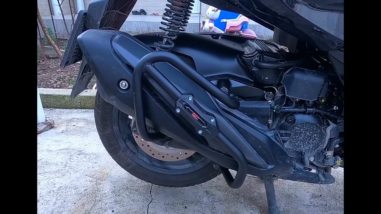 Honda Forza 250 Egzoz Koruma Demiri /  Honda Forza Egzoz Demiri / Honda Forza Exhaust Protection Bar