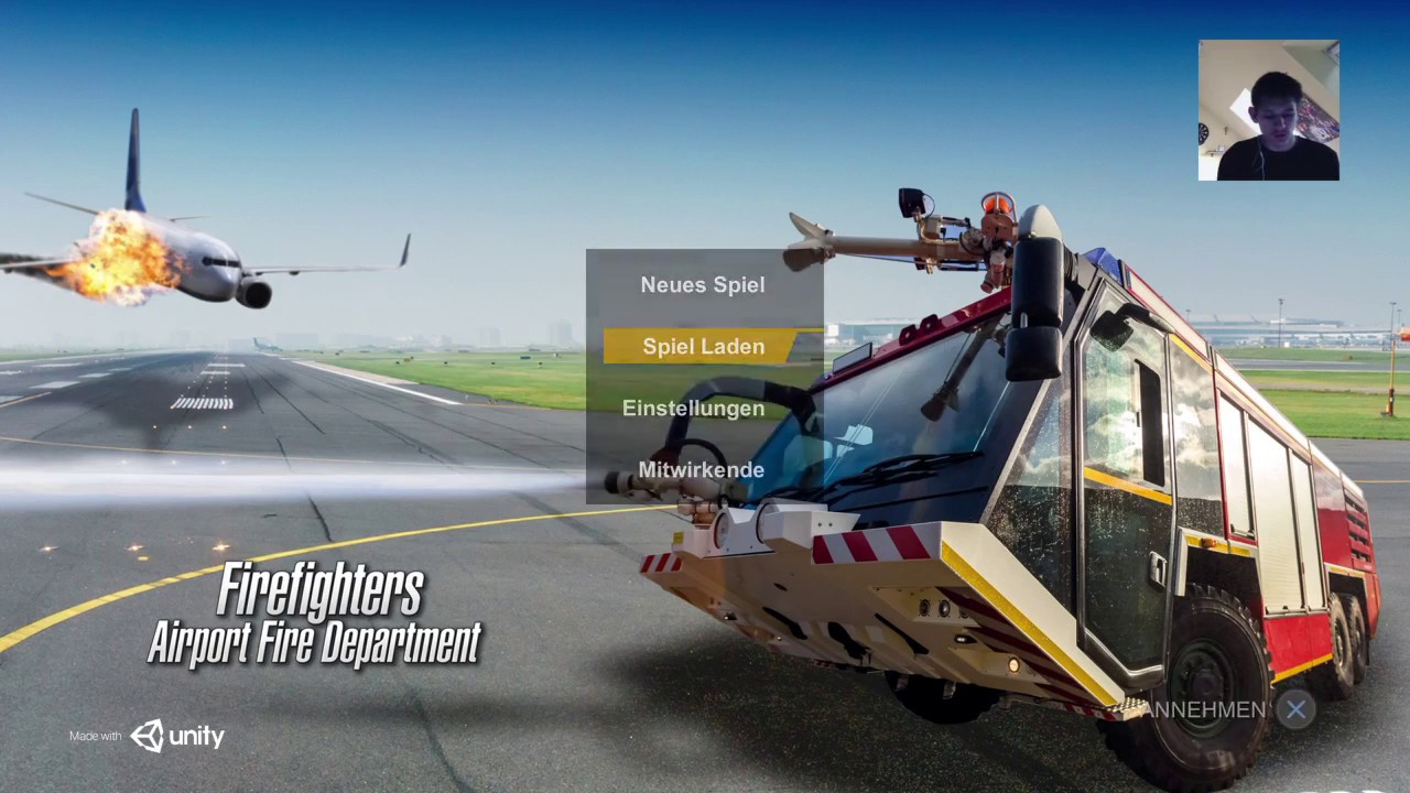 Flughafen Feuerwehr Simulator 
