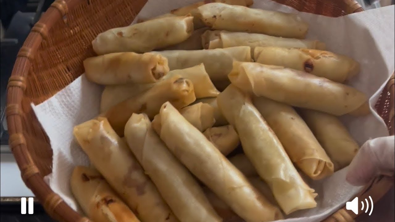 Spring Rolls Recipe Best Homemade Chicken 🐓 Cabbage 🥬 Rolls ​⁠@cookingwithdelight