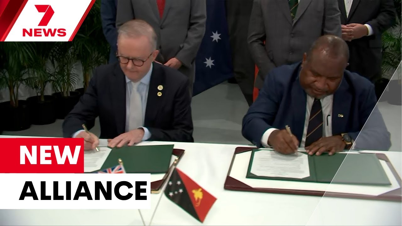 Australia's new military alliance | 7NEWS