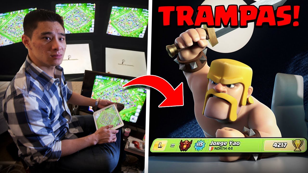 EL PRIMER JUGADOR QUE HIZO TRAMPAS EN CLASH OF CLANS! ⛔️ La leyenda del histórico: JORGE YAO