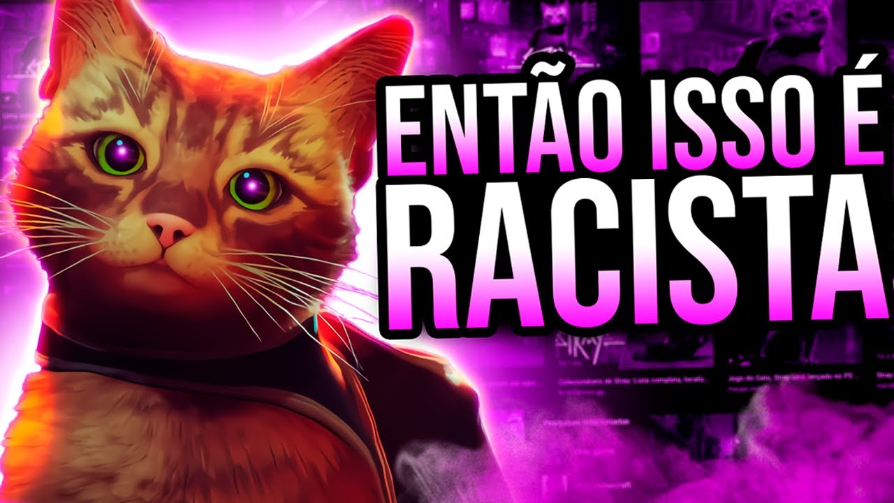 Dizem que o joguinho do gato É R4C1ST4! (Stray)