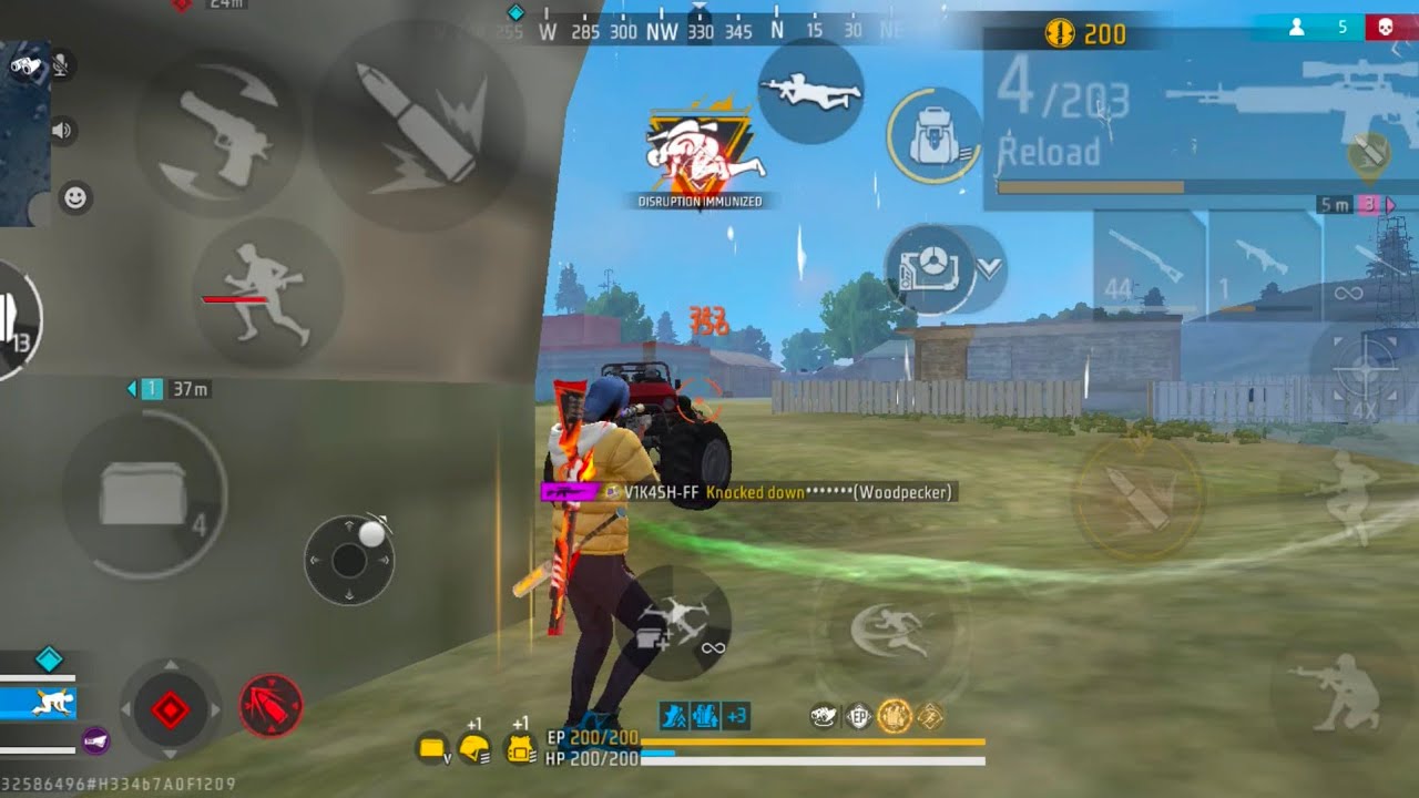 FREE FIRE ASIA CHAMPIONSHIP AND TOURNAMENT HIGHLIGHTS || IQOO NEO 10R || BY - VIKASH FF #95 