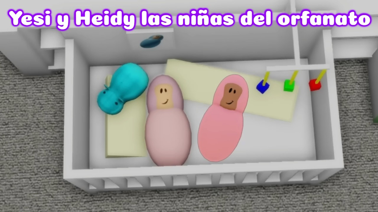 Yesi y Heidy las niñas del orfanato | Historia de Roblox Brookhaven