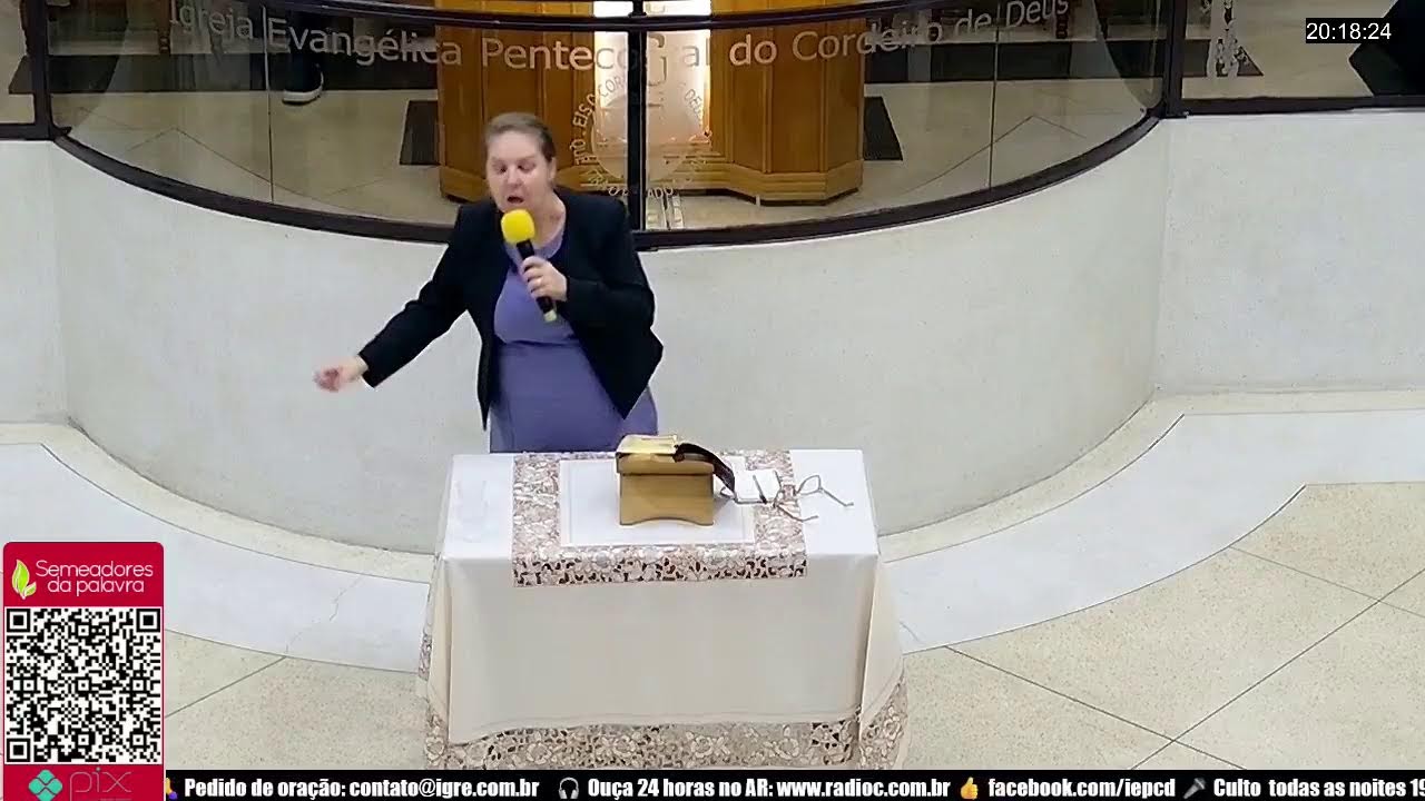 Culto do Projeto Abrace - Escolhida e Curada