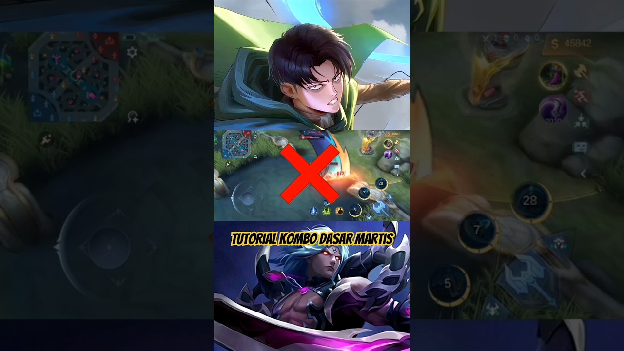 ✅MARTIS BASIC COMBO TUTORIAL #mlbb #mobilelegends #tutorial #shorts