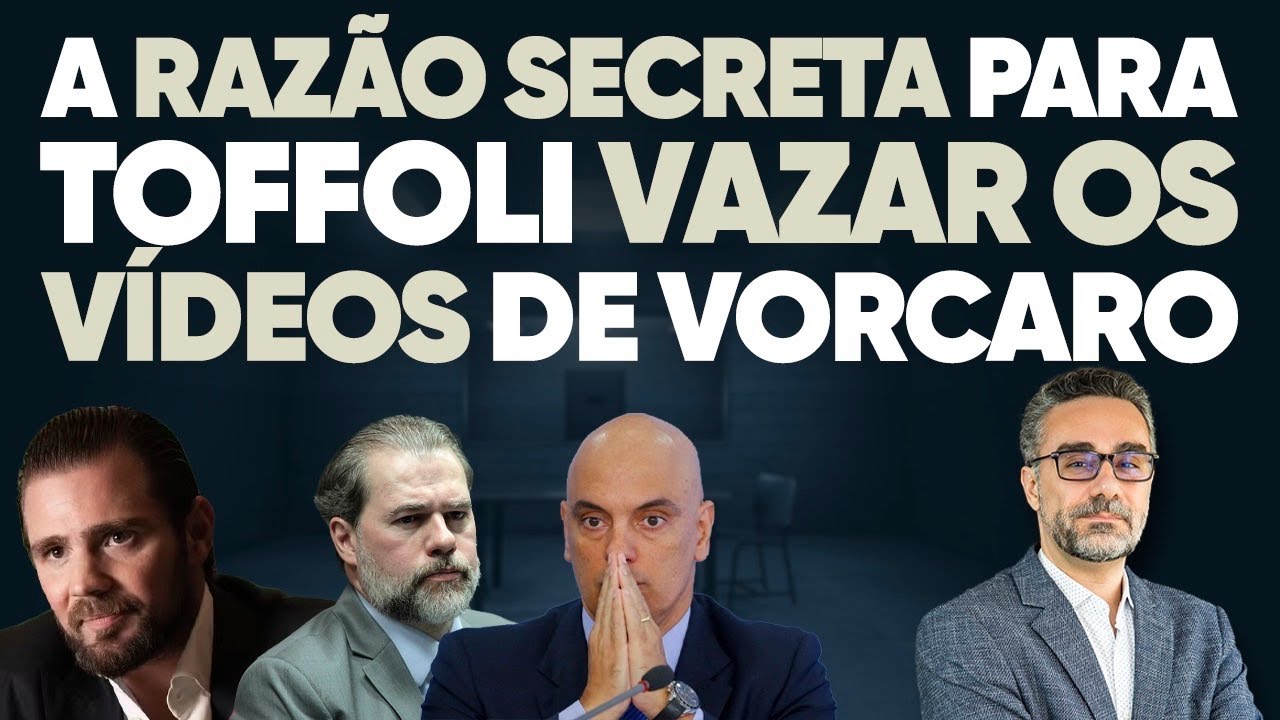 🚨 Vídeos vazados de Vorcaro trazem revelações inacreditáveis e razão secreta de Toffoli! Veja!