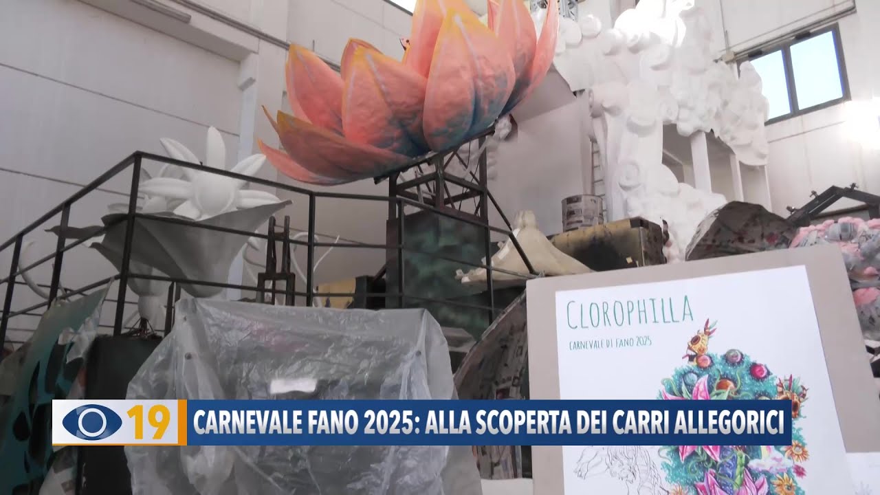Carnevale Fano 2025: anteprima carri - 