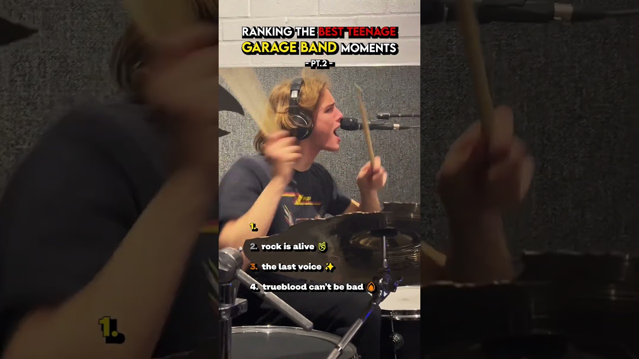 ranking the best TEENAGE GARAGE BAND moments - pt.2
