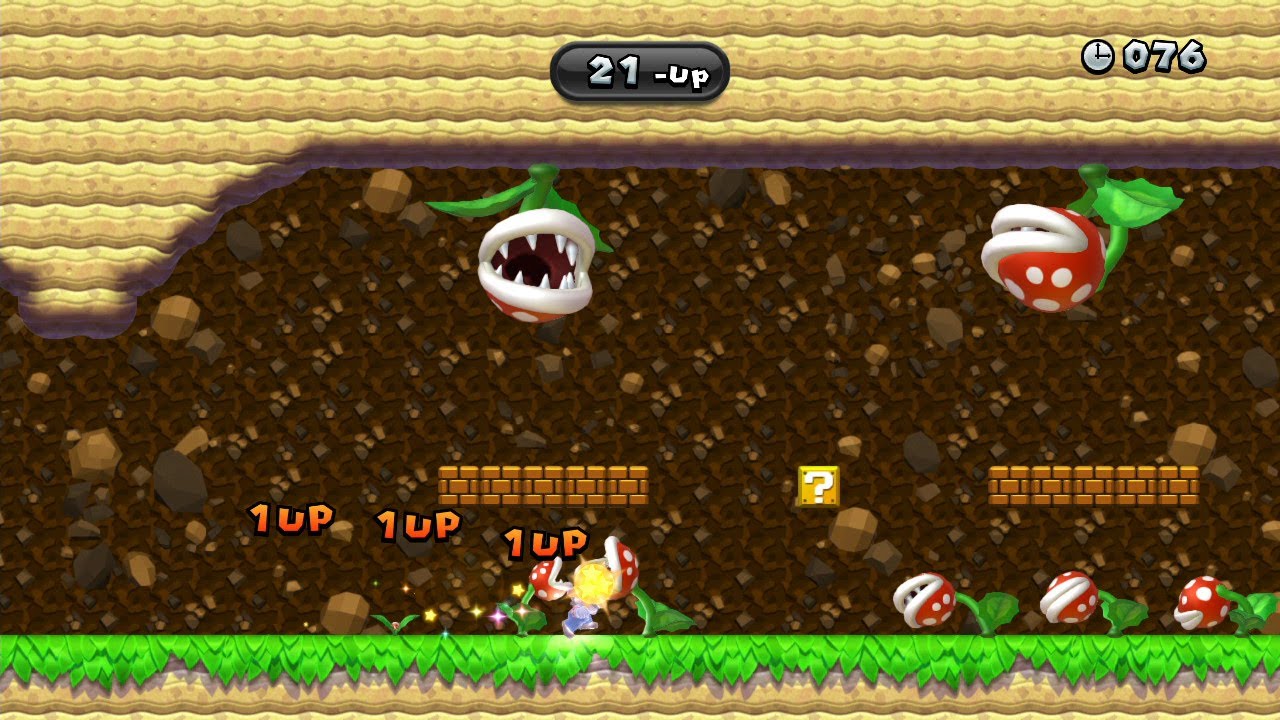New Super Mario Bros. U - Desafíos: ¡Premio de constelación! (Wii U)