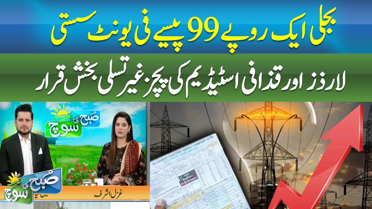 Electricity Price Cut by Rs 1.99 Per Unit &ndash; Major Relief for Consumers | SUBH KI SOUCH | ABNNEWS |
