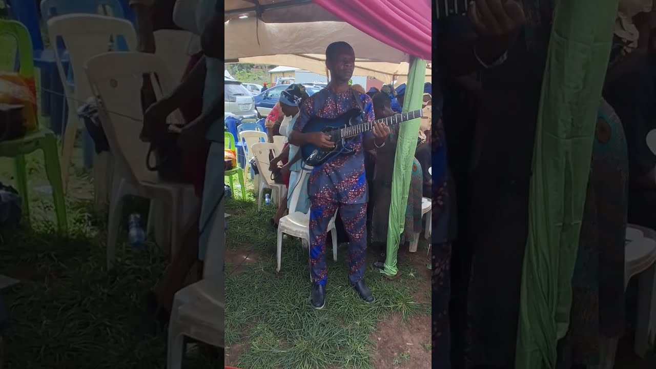 Israel Anyanele live at late Mrs. Uche Vivian Uzoma's burial at Eluokwe primary school field Amaukwu
