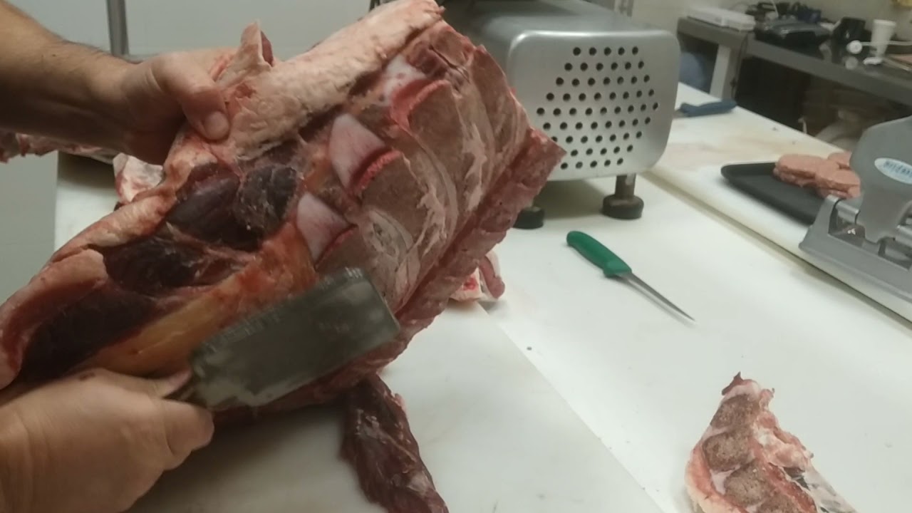 deshuesar un cuello de ternera