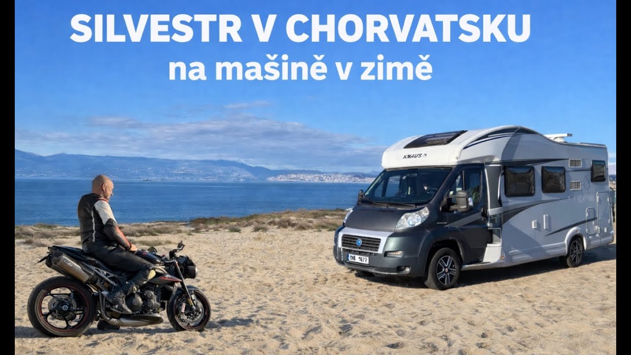 Obytkou s motorkou na Silvestra do Chorvatska - VYPRODÁNO!