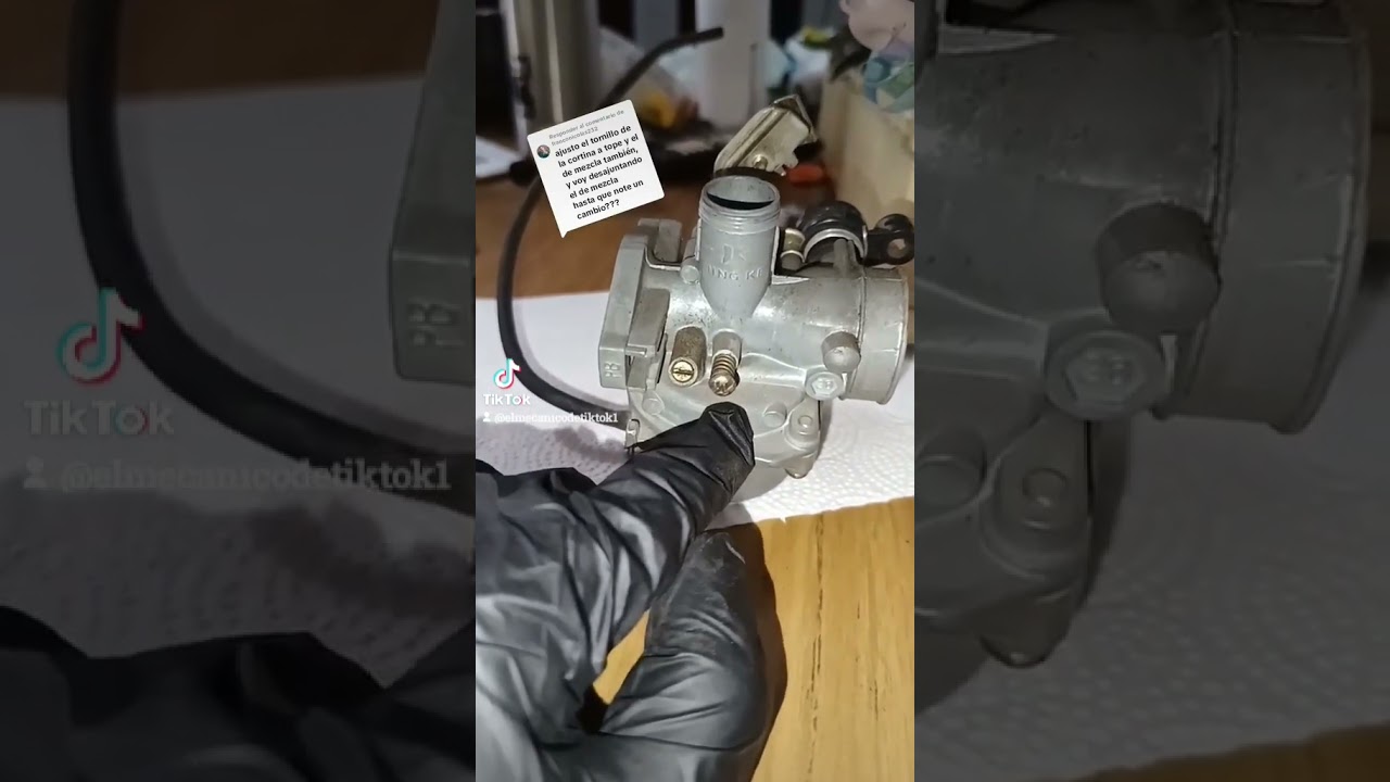 COMO CARBURAR MOTO 110 ( COMENTA SI QUERES LA SIGUIENTE PARTE )#moto #carburador
