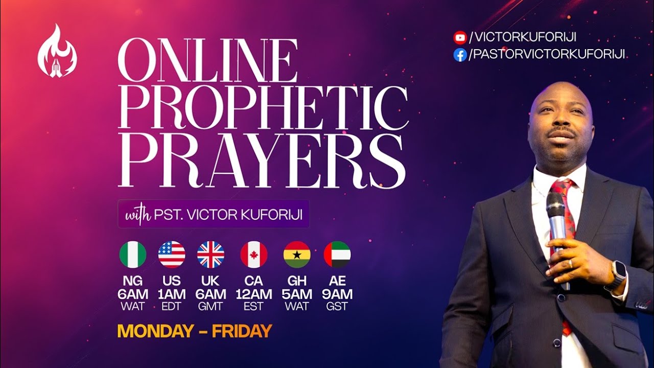 Divine Solution | Online Prophetic Prayer with Pastor Victor Kuforiji | 19th Jan., 2026