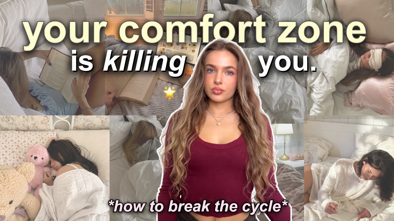 how to get out of your COMFORT ZONE and become that girl 🌟