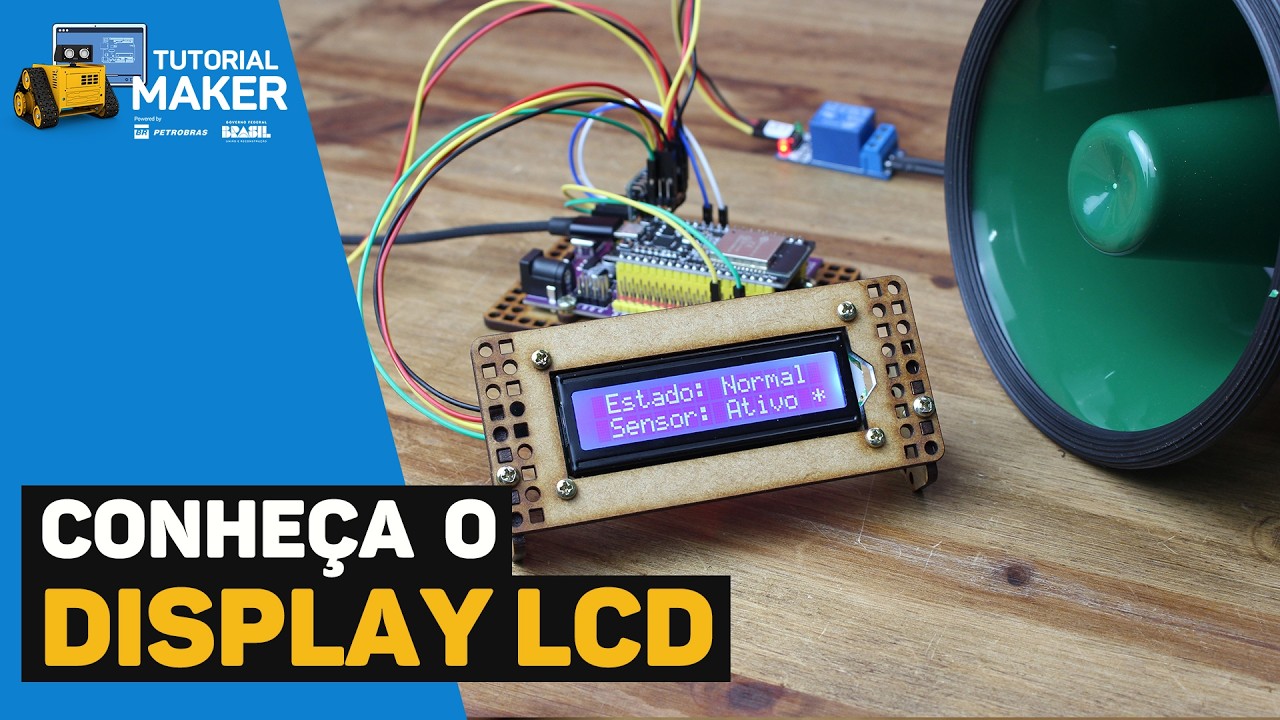Como Controlar um Display LCD com Arduino – Passo a Passo Completo! #TutorialMaker