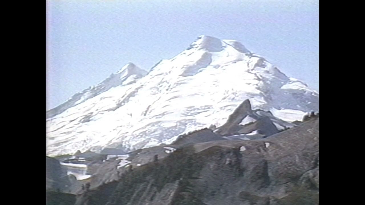 KHQ TV in 1989 from old VHS tape with Star Spangled Banner sign-off, Spokane WA.