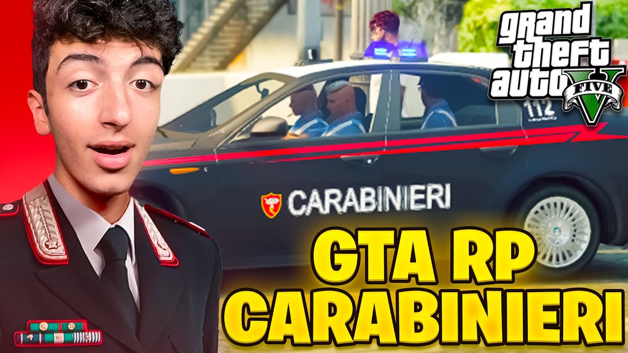 INSEGUIMENTI AD ALTA VELOCITÀ!😱🚔​​​ GTA 5 RP ITA CARABINIERI ​🚓​