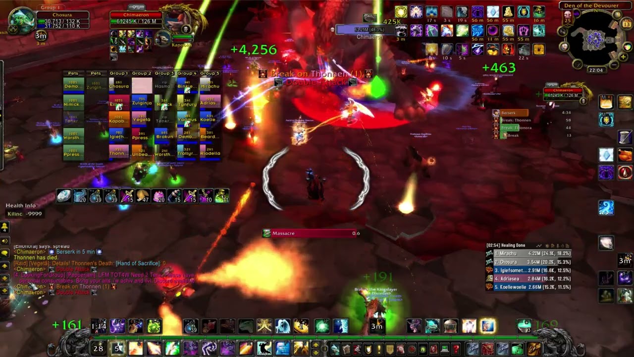 Chimaeron - 25 Man Heroic - Holy Priest PoV