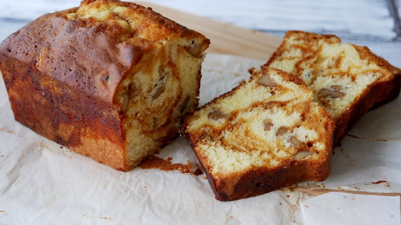 胡桃キャラメルパウンドケーキ | Caramel walnut butter cake