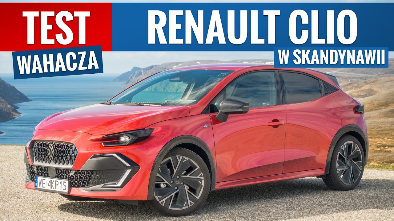 Renault Clio 6 E-Tech 2026 - TEST PL Jak poradziło sobie w podr&oacute;ży do Skandynawii?